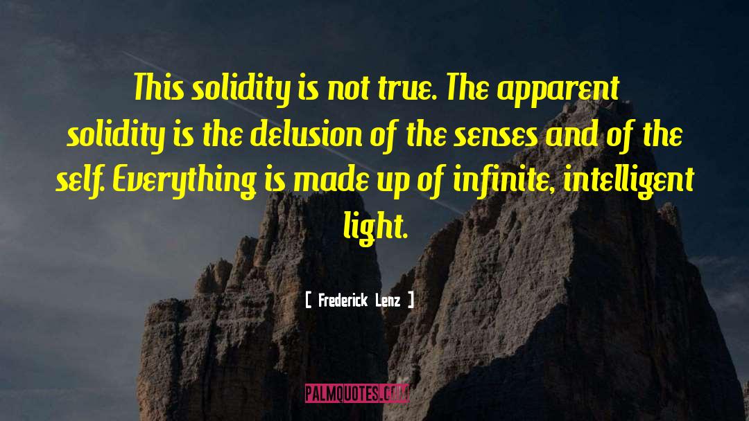 Solidity quotes by Frederick Lenz