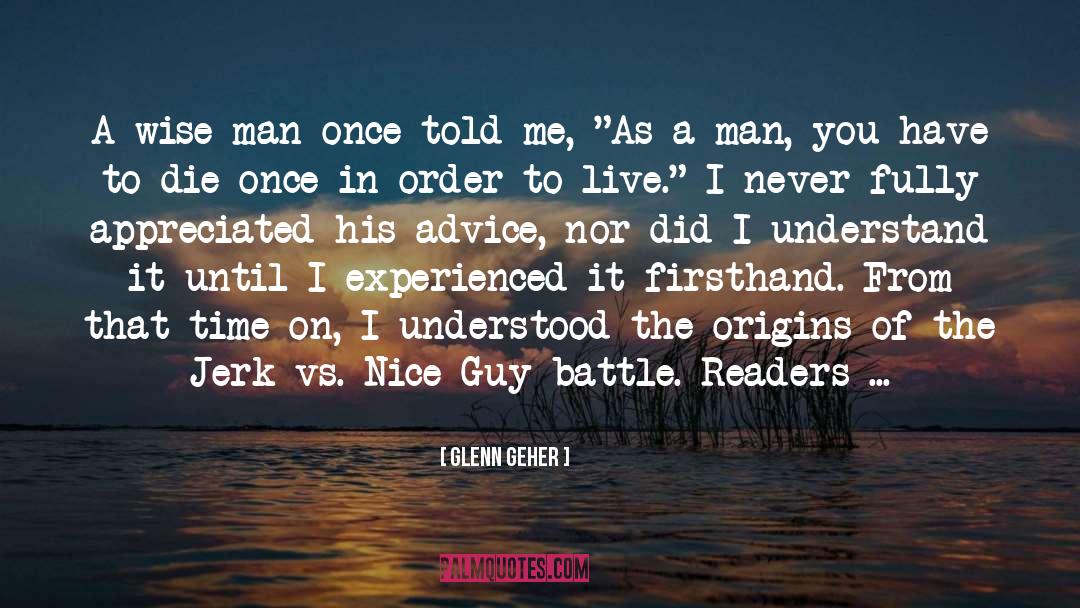 Solitaire quotes by Glenn Geher