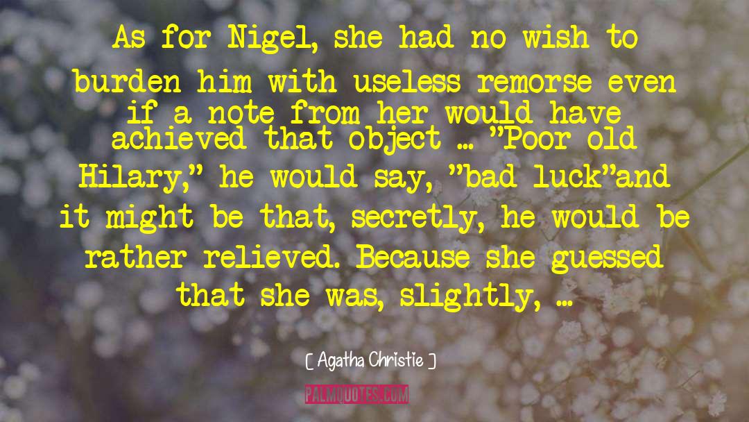 Sollys Nigel quotes by Agatha Christie