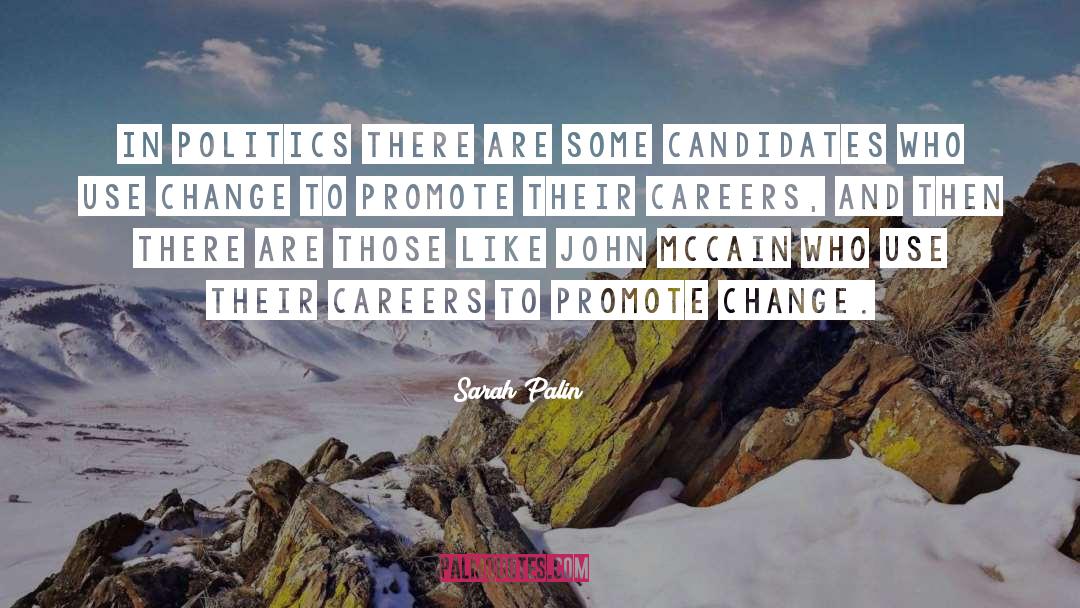 Solo Careers quotes by Sarah Palin