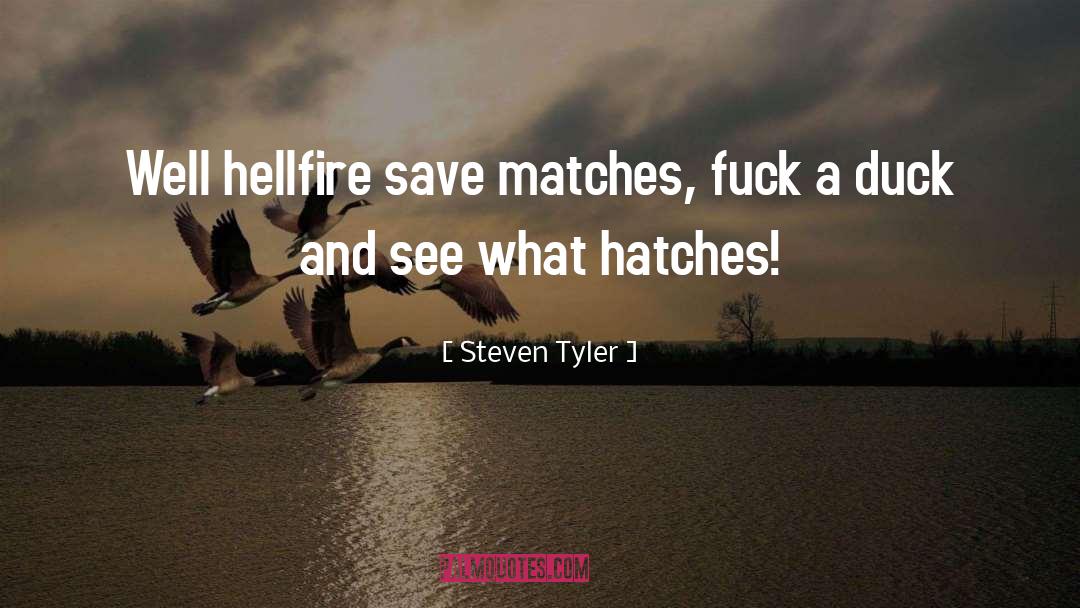 Soloing Hellfire quotes by Steven Tyler