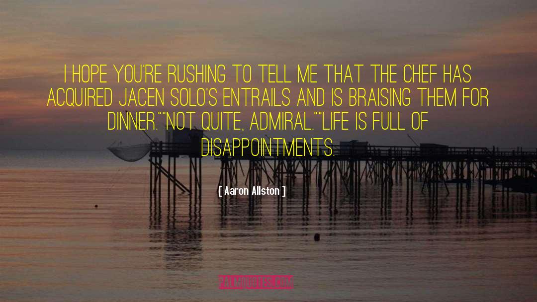 Solos quotes by Aaron Allston