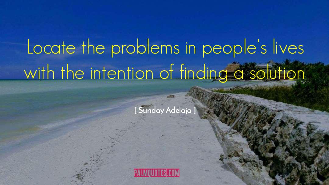 Solution Provider quotes by Sunday Adelaja