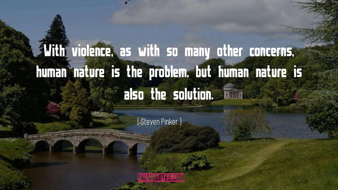 Solution quotes by Steven Pinker