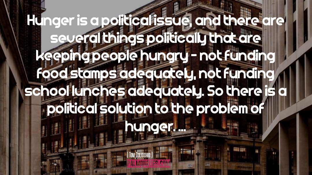 Solutions To Poverty quotes by Tom Colicchio