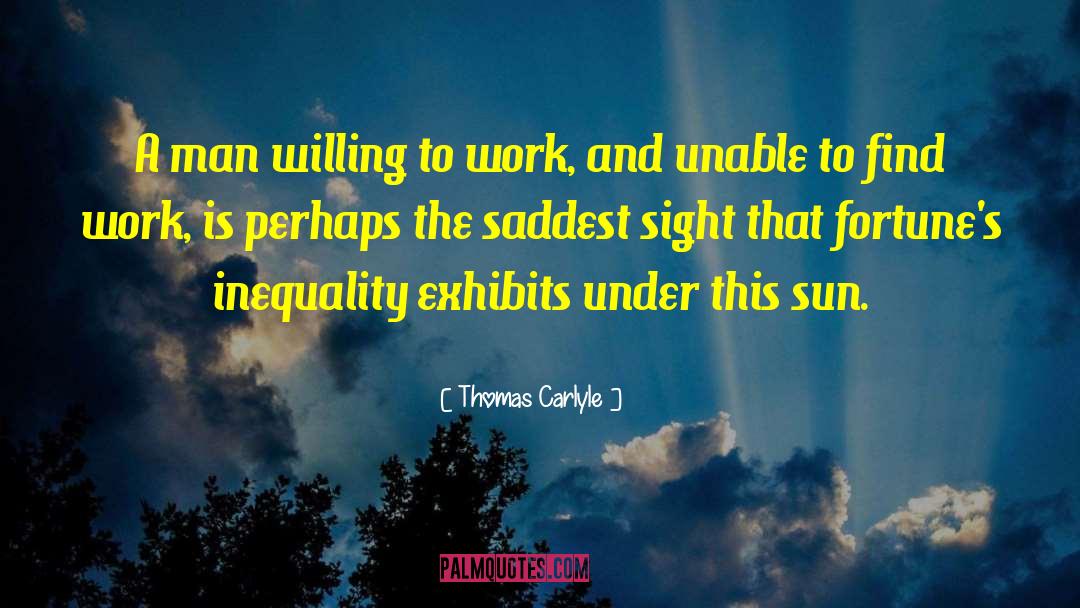 Solutions To Poverty quotes by Thomas Carlyle