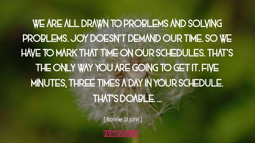 Solving Problems quotes by Bonnie St. John