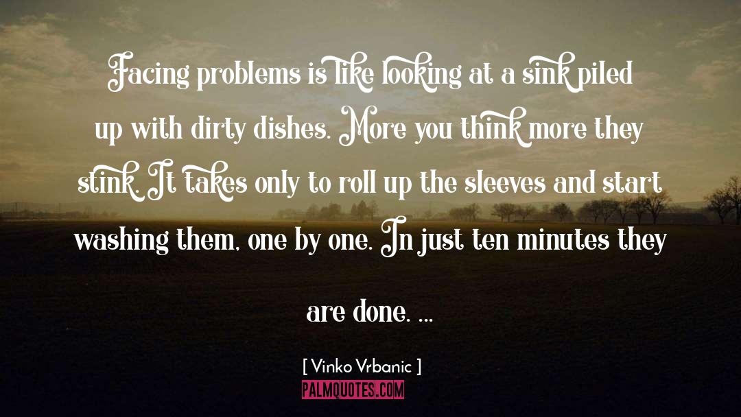 Solving Problems quotes by Vinko Vrbanic