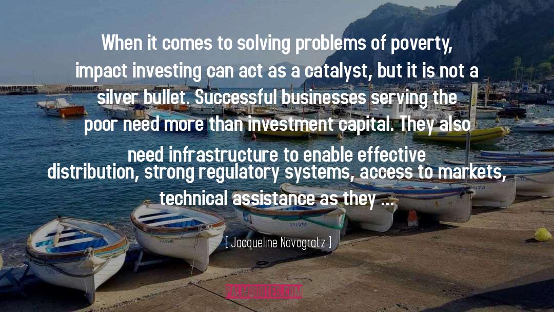 Solving Problems quotes by Jacqueline Novogratz