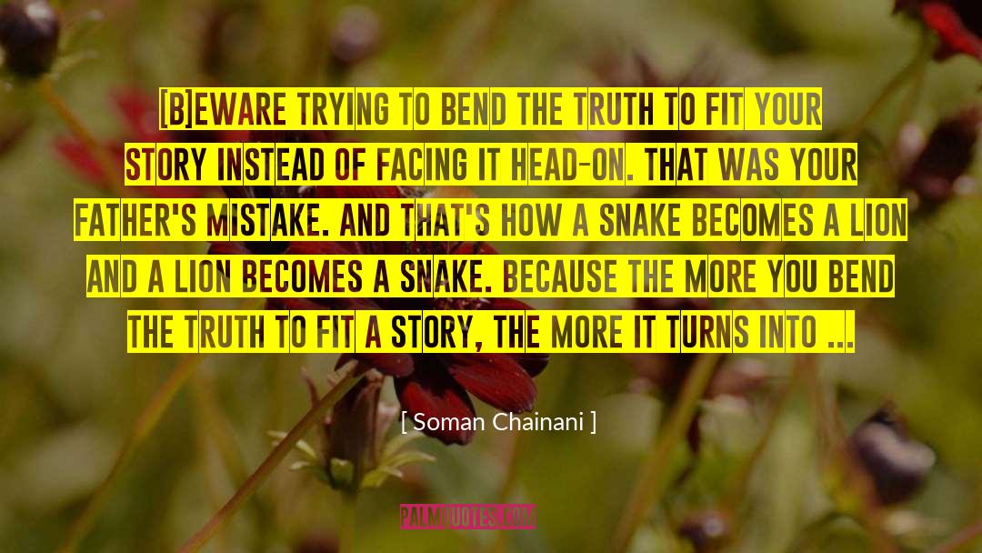 Soman Chainani quotes by Soman Chainani