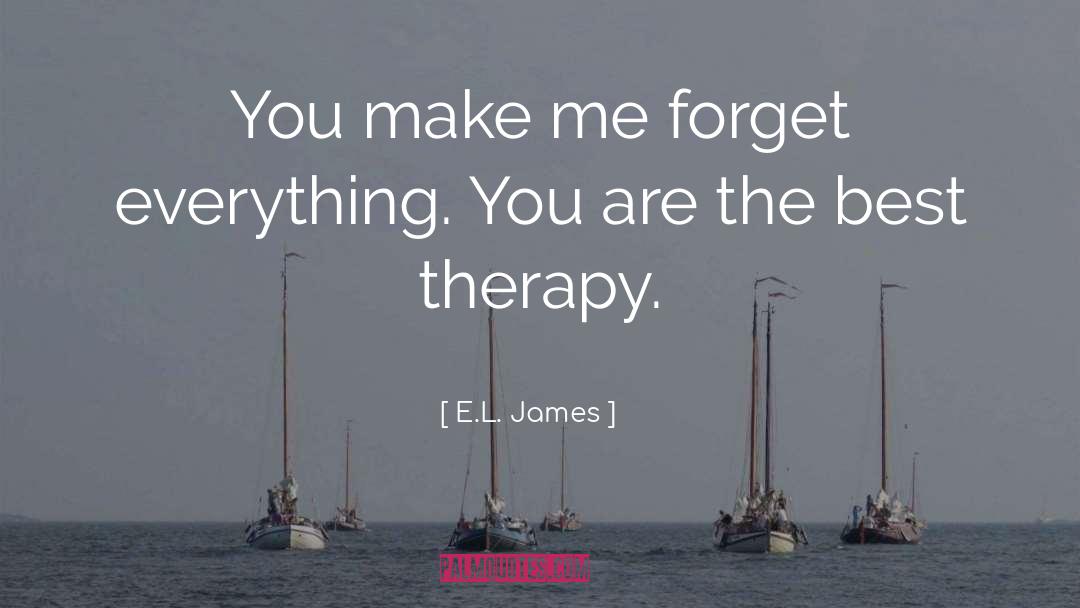 Somatic Therapy quotes by E.L. James