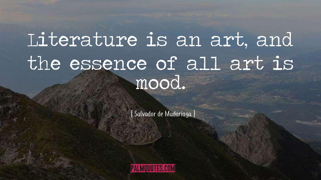 Sombre Mood quotes by Salvador De Madariaga