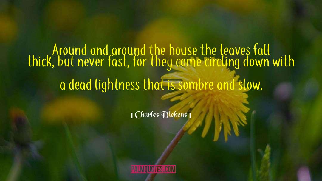 Sombre quotes by Charles Dickens