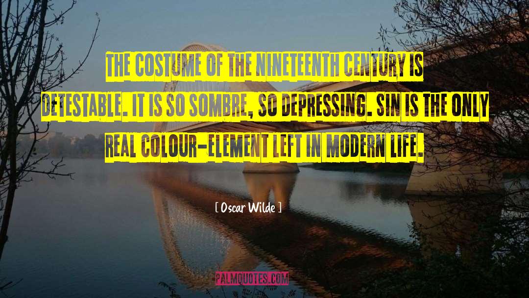 Sombre quotes by Oscar Wilde
