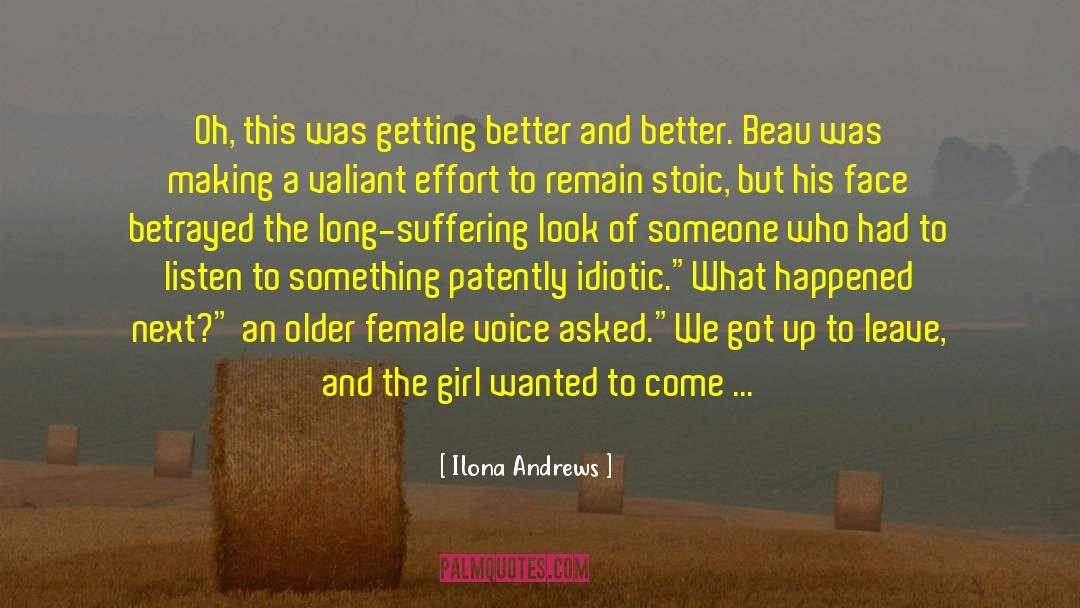 Some Idiotic quotes by Ilona Andrews