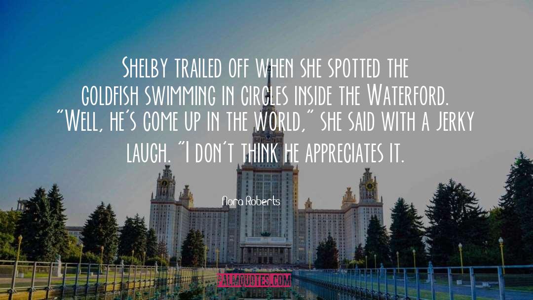 Someone Appreciates It quotes by Nora Roberts