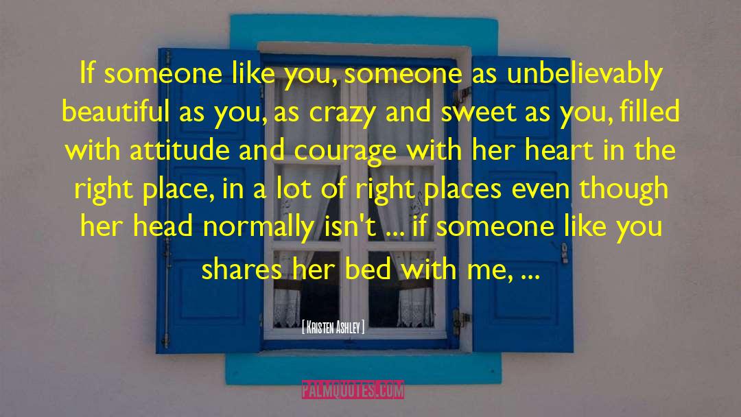 Someone Like You quotes by Kristen Ashley