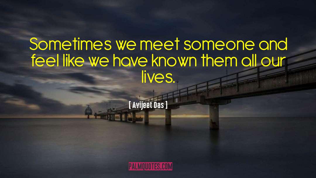 Someone Like You quotes by Avijeet Das