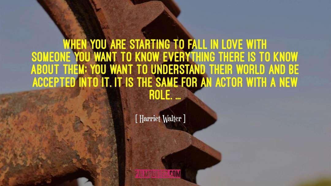 Someone S Worth quotes by Harriet Walter