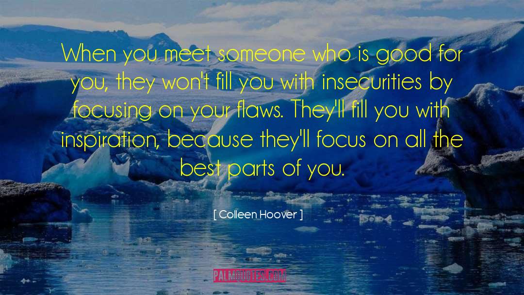 Someone Who Blocked You quotes by Colleen Hoover