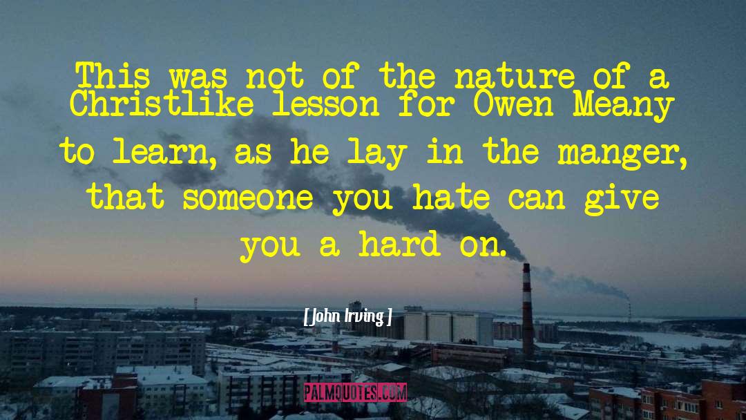 Someone You Hate quotes by John Irving