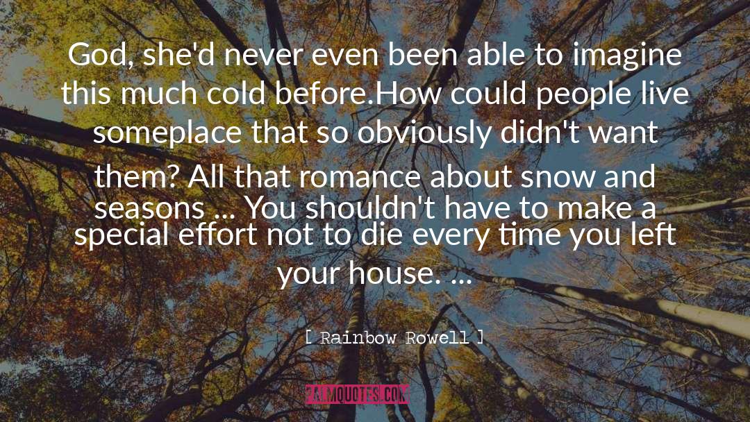 Someplace quotes by Rainbow Rowell