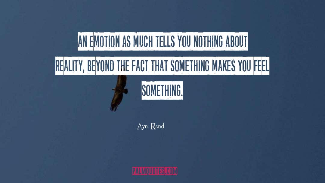 Something About The Beach quotes by Ayn Rand