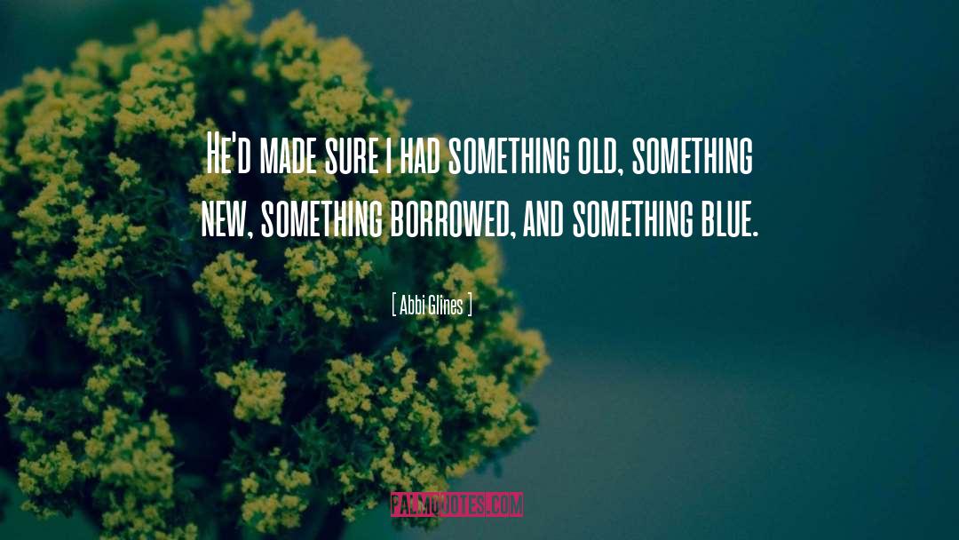 Something Borrowed quotes by Abbi Glines