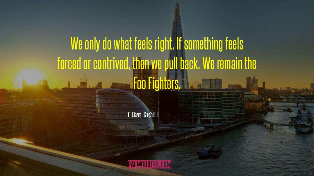 Something Feels Right quotes by Dave Grohl