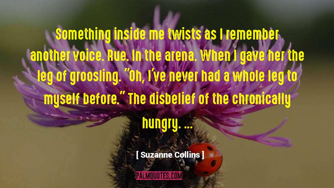 Something Inside Me quotes by Suzanne Collins