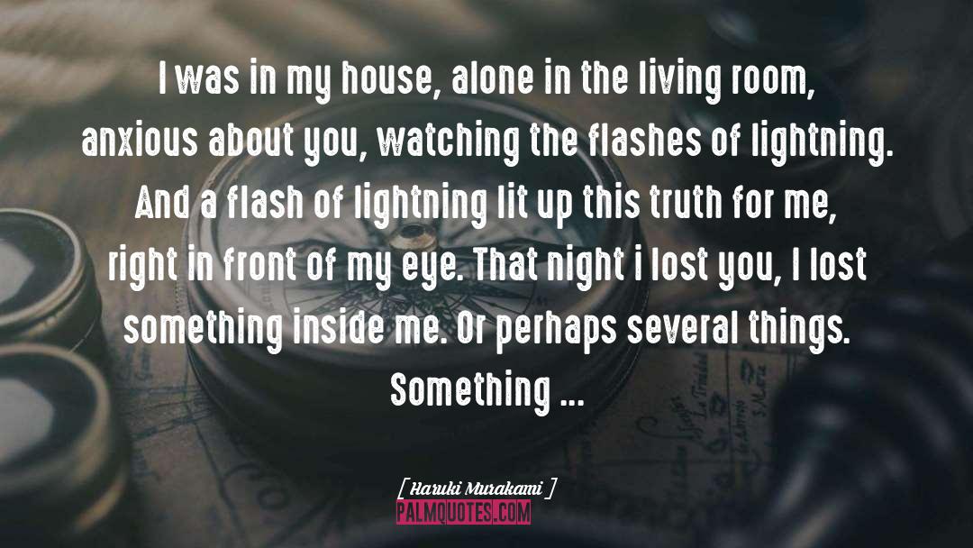 Something Inside Me quotes by Haruki Murakami