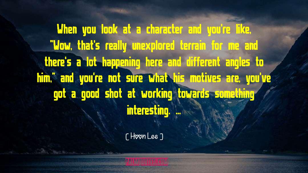 Something Interesting quotes by Hoon Lee