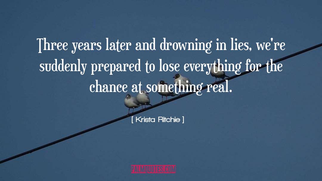 Something Real quotes by Krista Ritchie