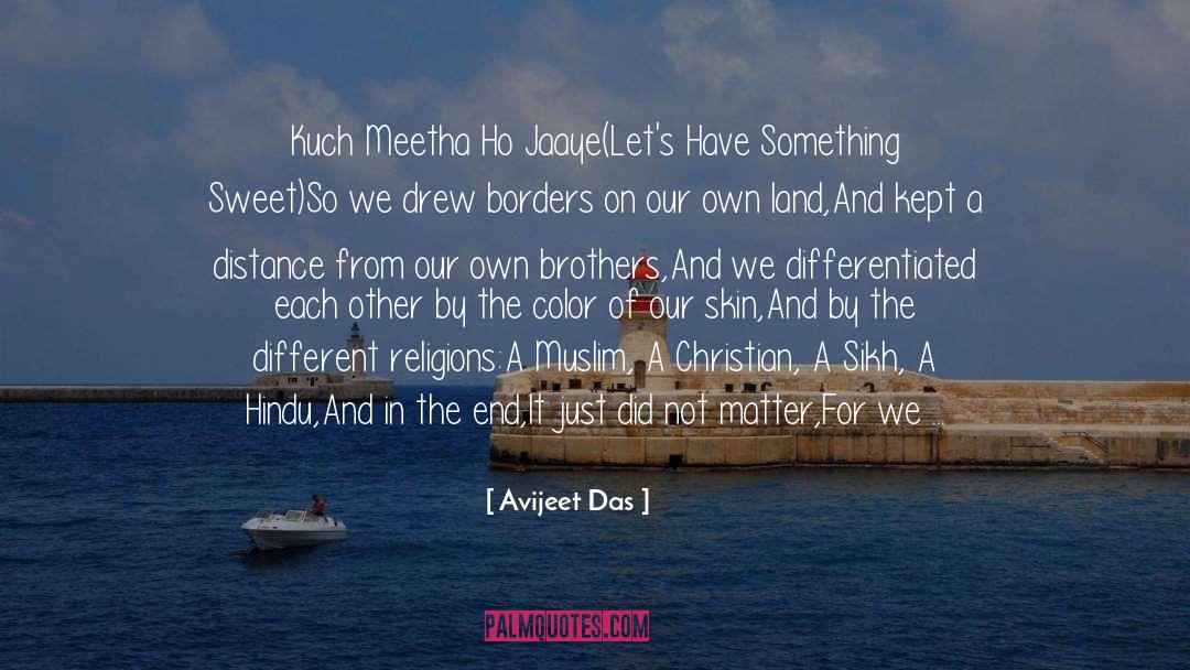 Something Sweet quotes by Avijeet Das