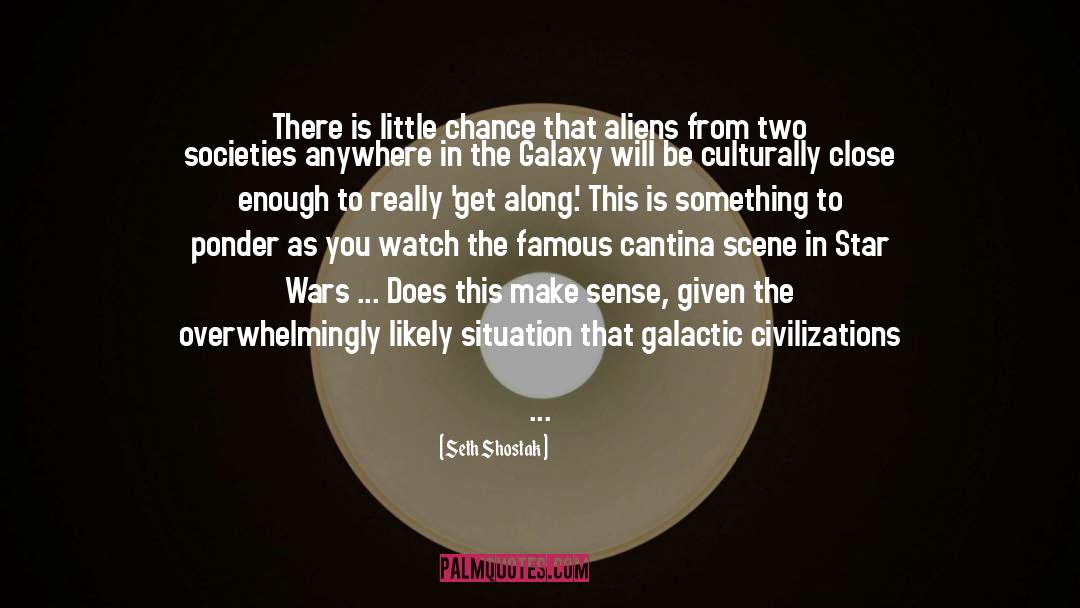 Something To Ponder quotes by Seth Shostak