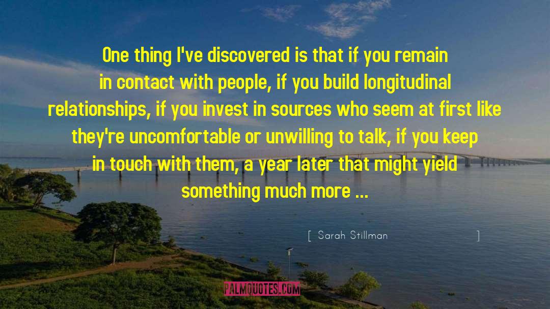 Something To Talk About quotes by Sarah Stillman