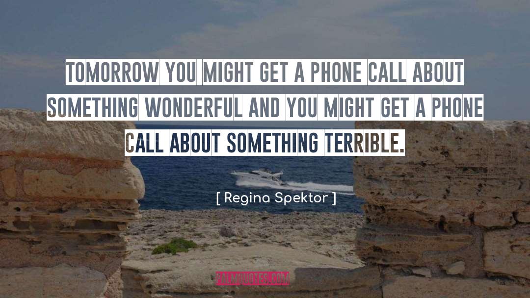 Something Wonderful quotes by Regina Spektor