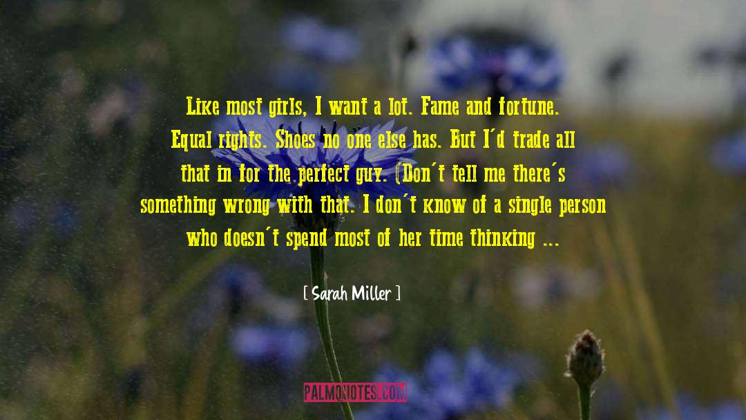 Something Wrong quotes by Sarah Miller