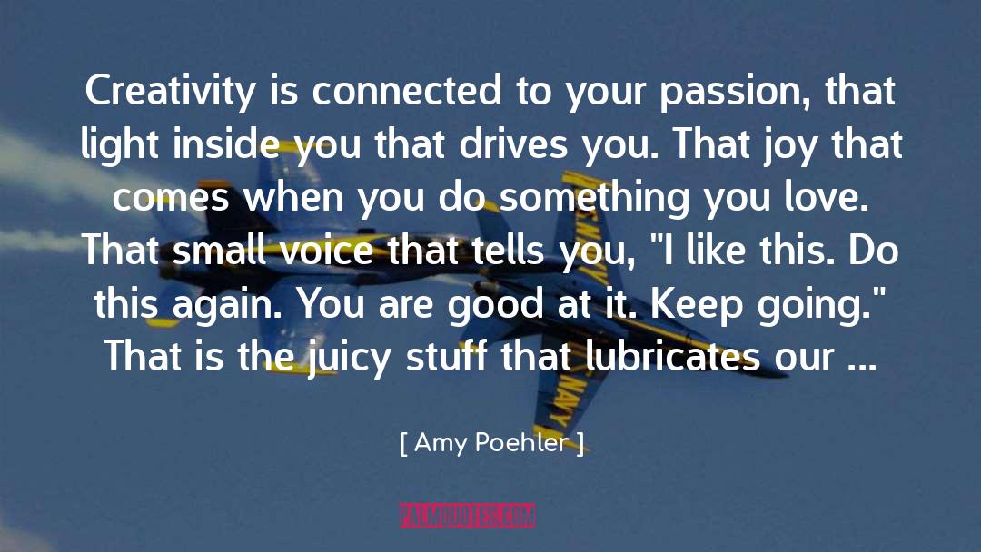 Something You Love quotes by Amy Poehler