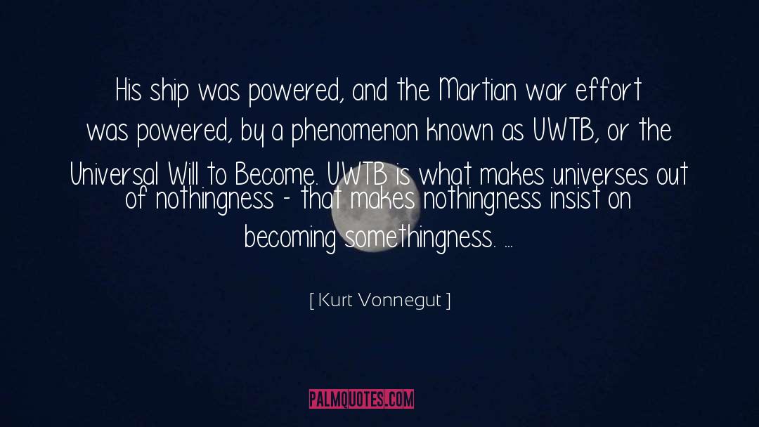 Somethingness quotes by Kurt Vonnegut