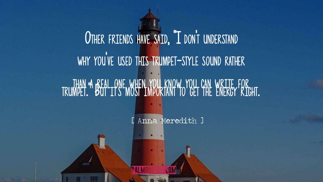 Sometimes Friends quotes by Anna Meredith