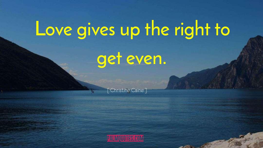 Sometimes Giving Up quotes by Christine Caine