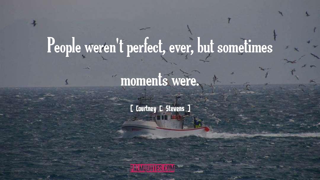 Sometimes Moments quotes by Courtney C. Stevens