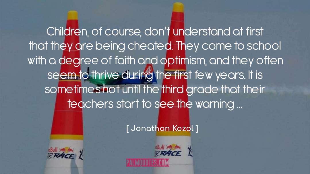 Sometimes Not quotes by Jonathan Kozol