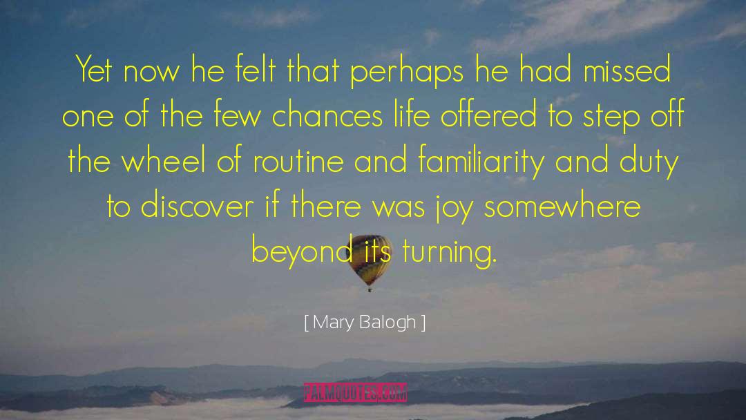Somewhere Under quotes by Mary Balogh