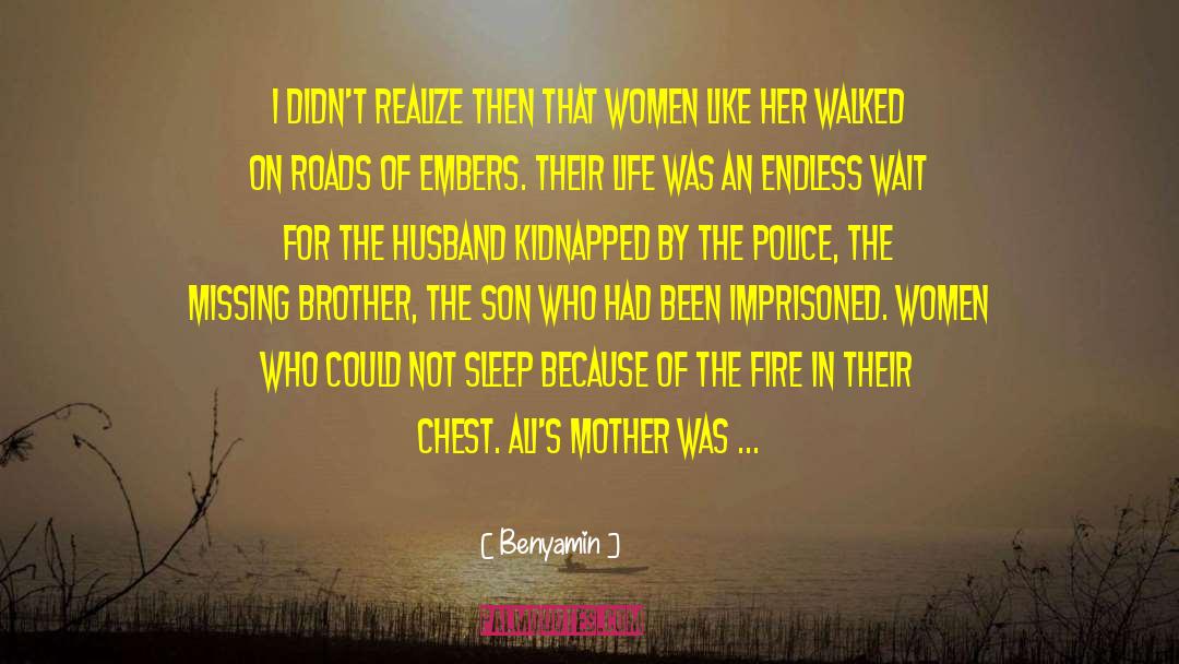 Son Love For Mother quotes by Benyamin