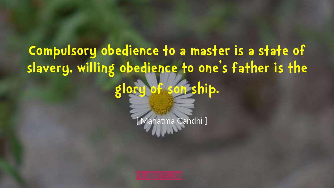 Son Ship quotes by Mahatma Gandhi