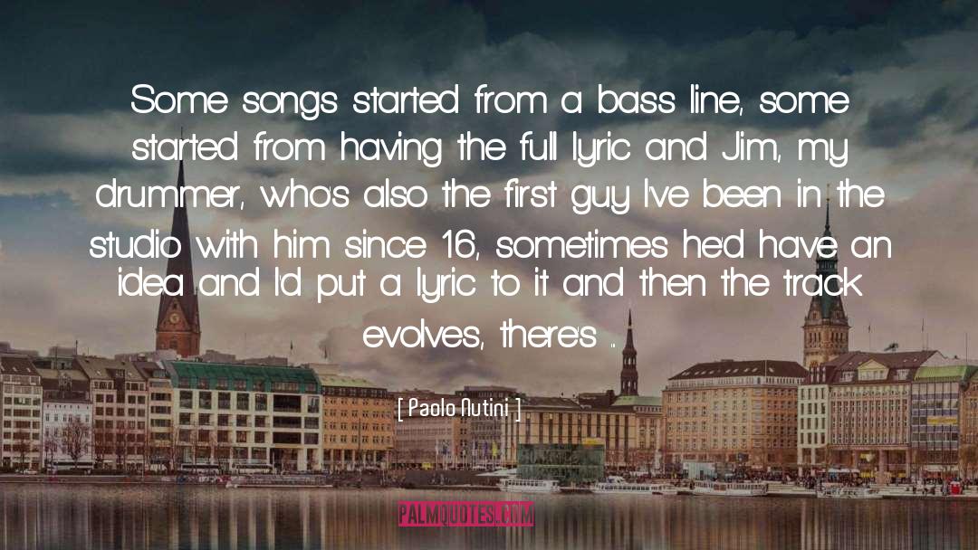 Song Lyric Instagram quotes by Paolo Nutini