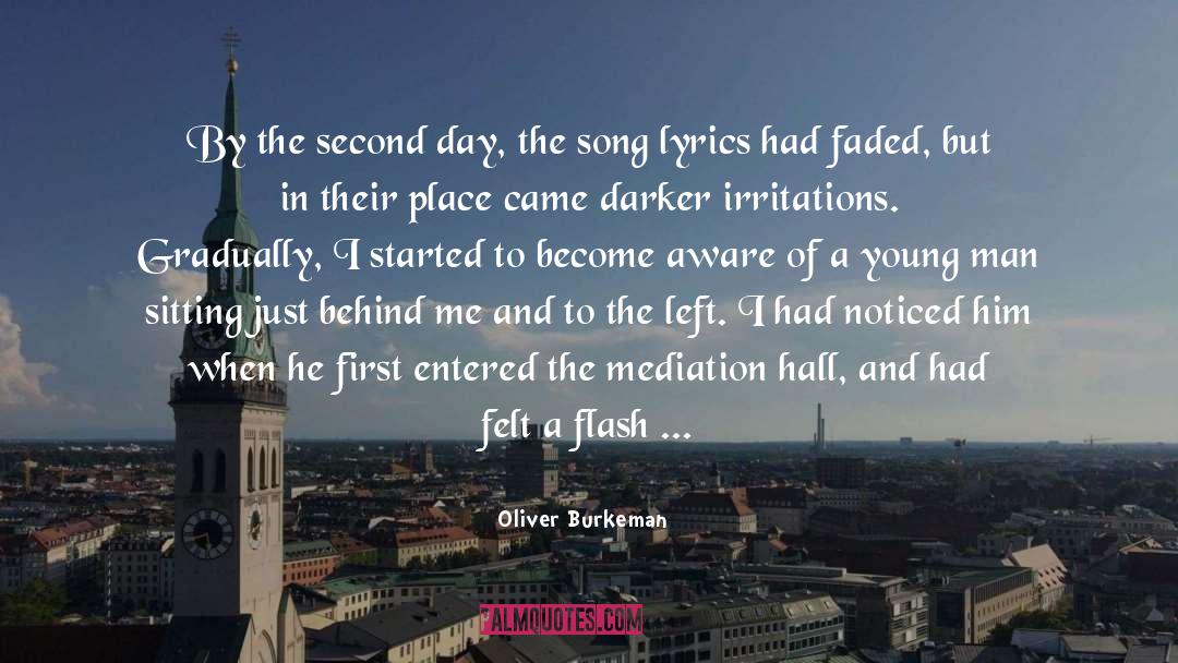 Song Lyrics From Poets quotes by Oliver Burkeman