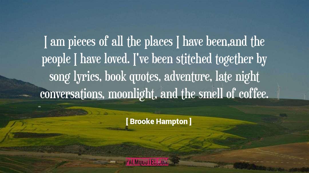 Song Lyrics quotes by Brooke Hampton